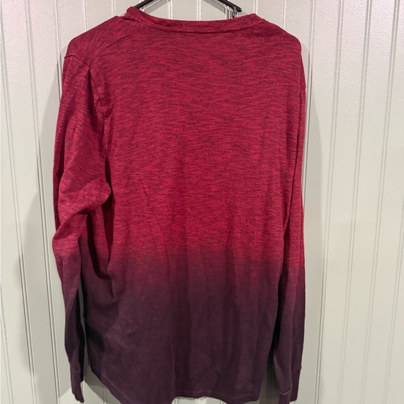 Hollister Other - Hollister Red Ombre Long Sleeve Tee
